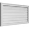 Ekena Millwork Vertical Surface Mount PVC Gable Vent: Functional, w/ 2"W x 1-1/2"P Brickmould Frame, 40"W x 20"H GVPVE40X2002SF - alternate 3